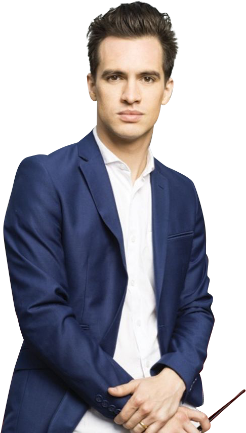 Brendon Urie - Brendon Urie Panic At The Disco Png (553x881), Png Download
