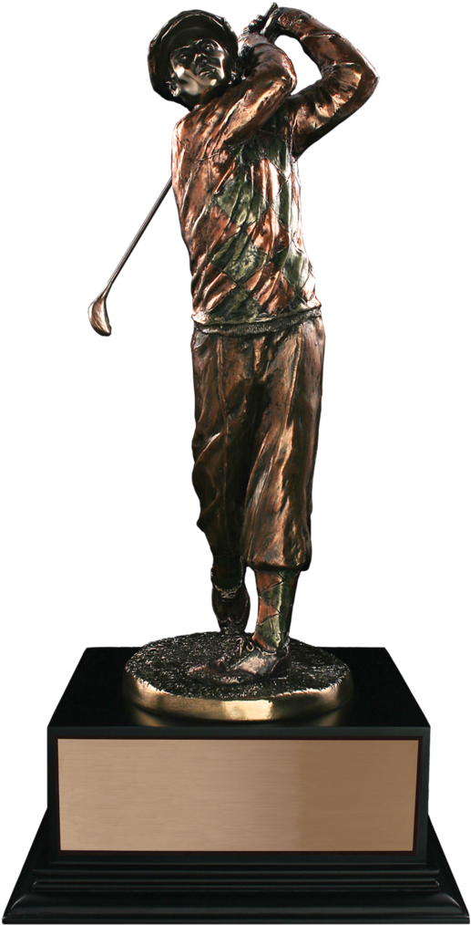 Joe Mead Golfer Trophy - Golf Trophy Png (1024x1024), Png Download