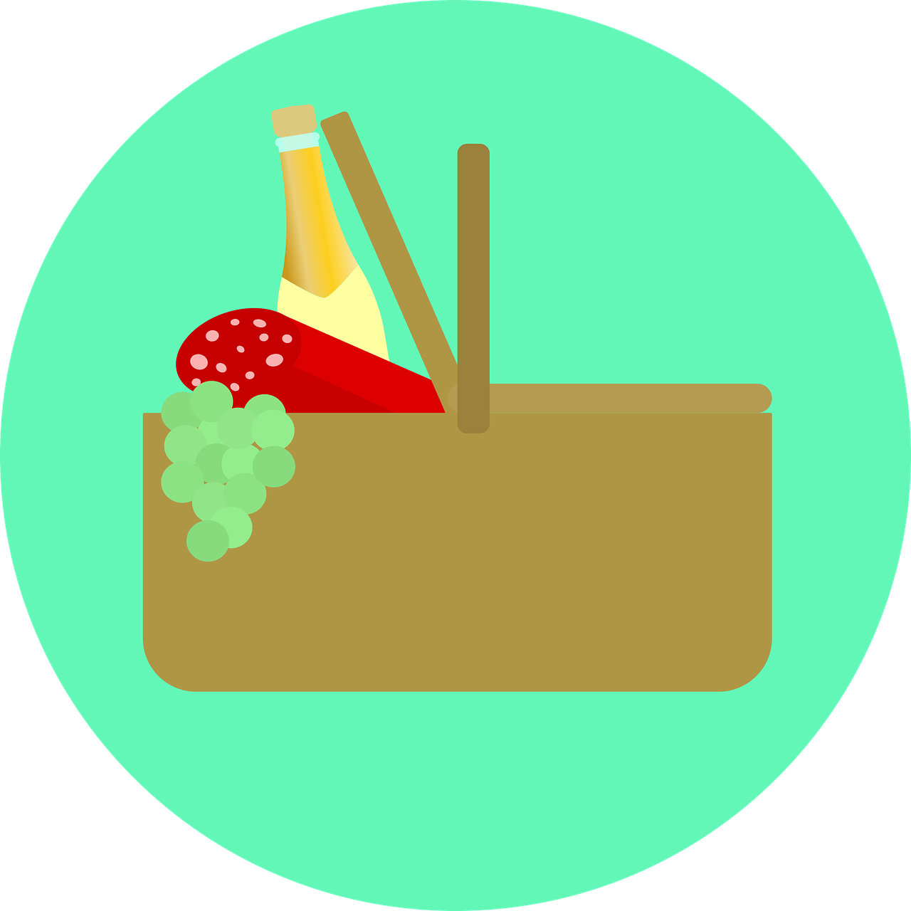 The Whole Family Is Invited To Join Us For A Potluck - Picnic (1280x1280), Png Download