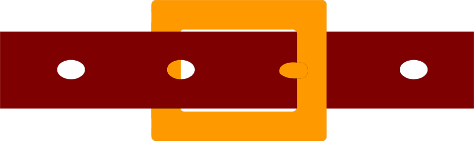 Clip Art Library Stock Buckles Clipground Free Stock - Belt Buckle Clip Art (958x286), Png Download