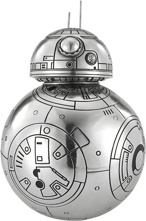 Bb-8 Container Pewter Collectible - Royal Selangor Star Wars Bb-8 Container (480x725), Png Download