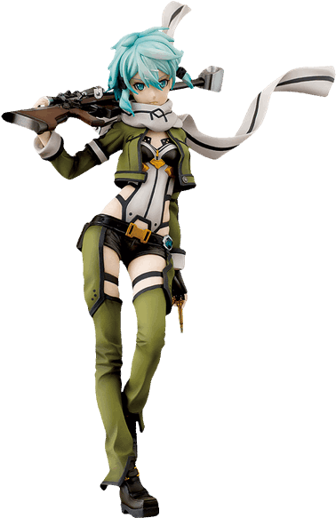 Sword Art Online Ii - Sword Art Online 2 Sinon (600x600), Png Download