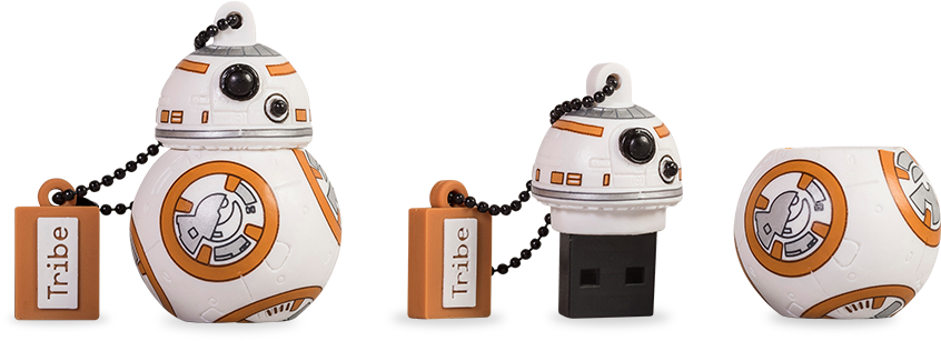 Tween To Teen - Tribe 16gb Star Wars Bb-8 Usb Flash Drive (900x500), Png Download