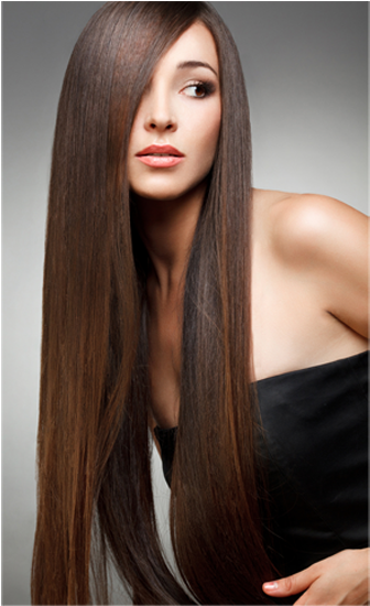 Stuart Fl Sleek Hair Model - Alisados Japones (400x566), Png Download