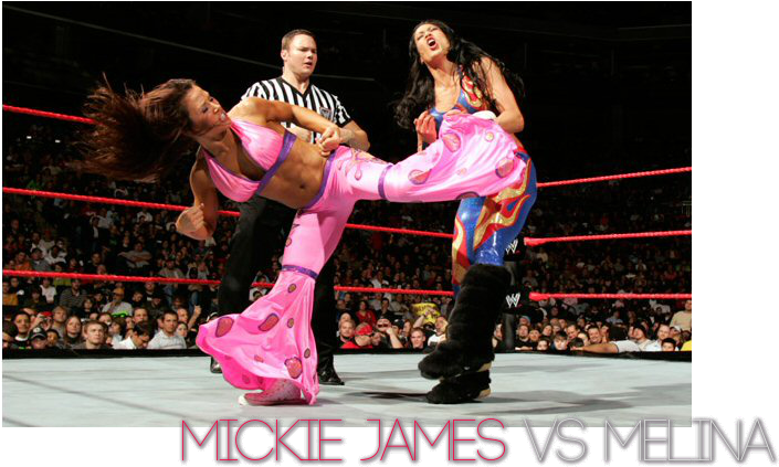 Ioavnjb - Mickie James Kicks (728x435), Png Download