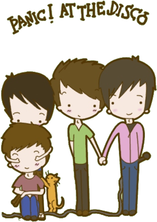 Whether It's A Song We've Done A Good Job On, Or A - Panic At The Disco Fan Art Transparent (500x478), Png Download