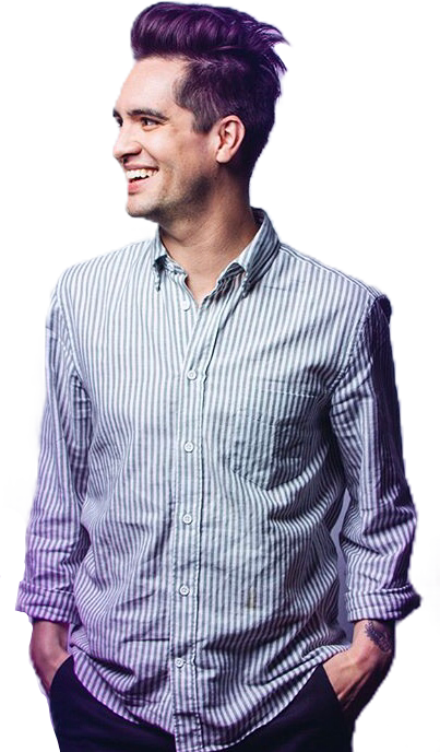 Transparent Brendon Urie Sticker Png (403x688), Png Download
