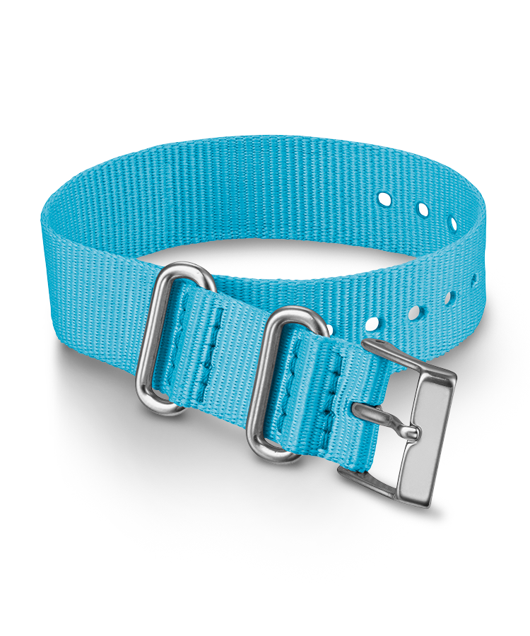 16mm Fabric Slip-thru Single Layer Strap - Strap (750x900), Png Download