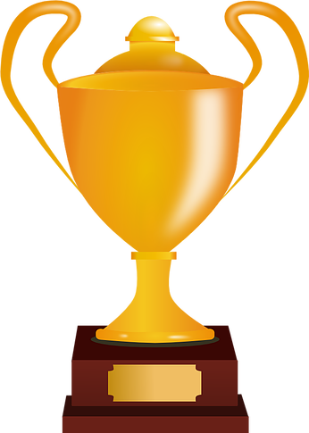 A Trophies Plaques Services Acrylics - Trophy Clip Art (346x485), Png Download