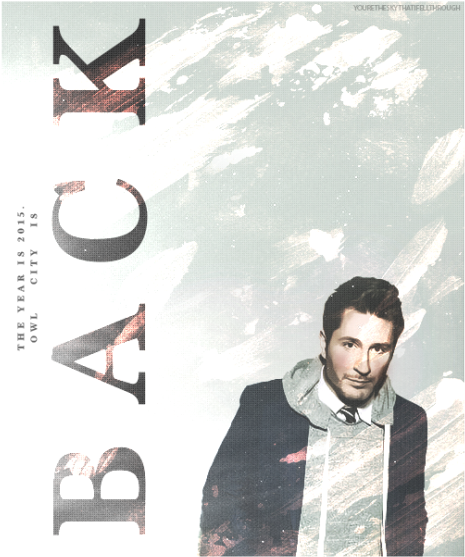 The Year Is - Owl City (500x648), Png Download