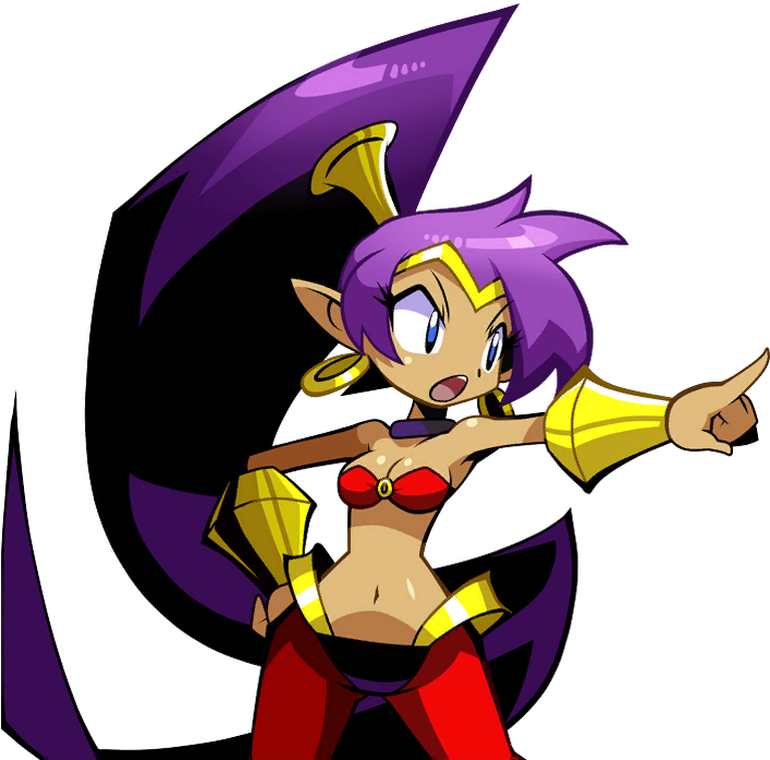 Fx Cine Shantae Pose 5 - Shantae Half Genie Hero Poses (708x708), Png Download