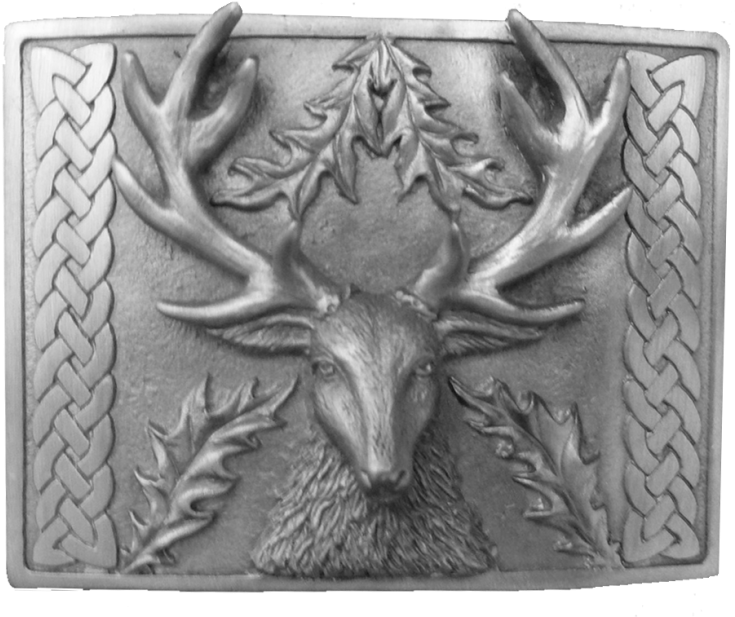 Stag Pewter 3d Belt Buckle - Belt Buckle (800x800), Png Download