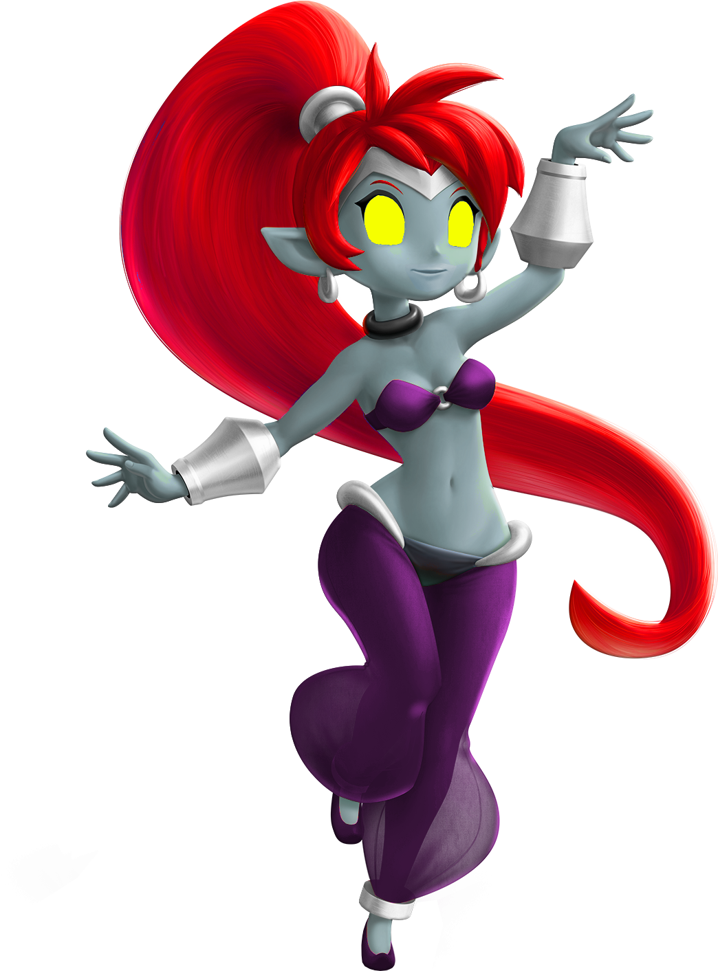 Nega Shantae New Render - Nega Shantae Png (1500x1501), Png Download