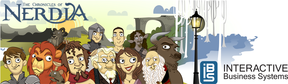 The Chronicles Of Nerdia - Modal Window (1016x285), Png Download