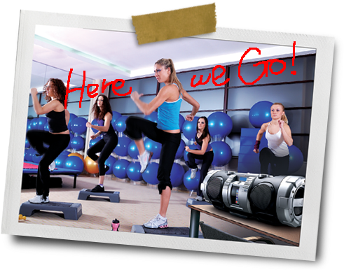 Boombox With Quality Loud Sound - Workout At The Gym Personal Trainer (500x387), Png Download