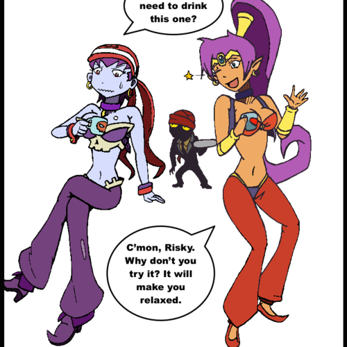 Default Shantae And Risky Boots By Skutopia D8rpbsy - Shantae (500x500), Png Download