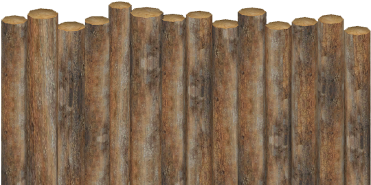 Low Log Fence - Zt2 Log Fence (547x547), Png Download