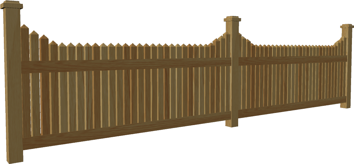 Png - Picket Fence (1280x720), Png Download