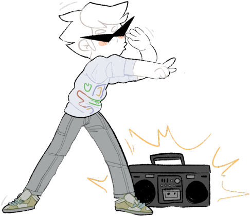 Itsgamebro Requested Young Bro In 80s Duds - Bro Strider (500x436), Png Download