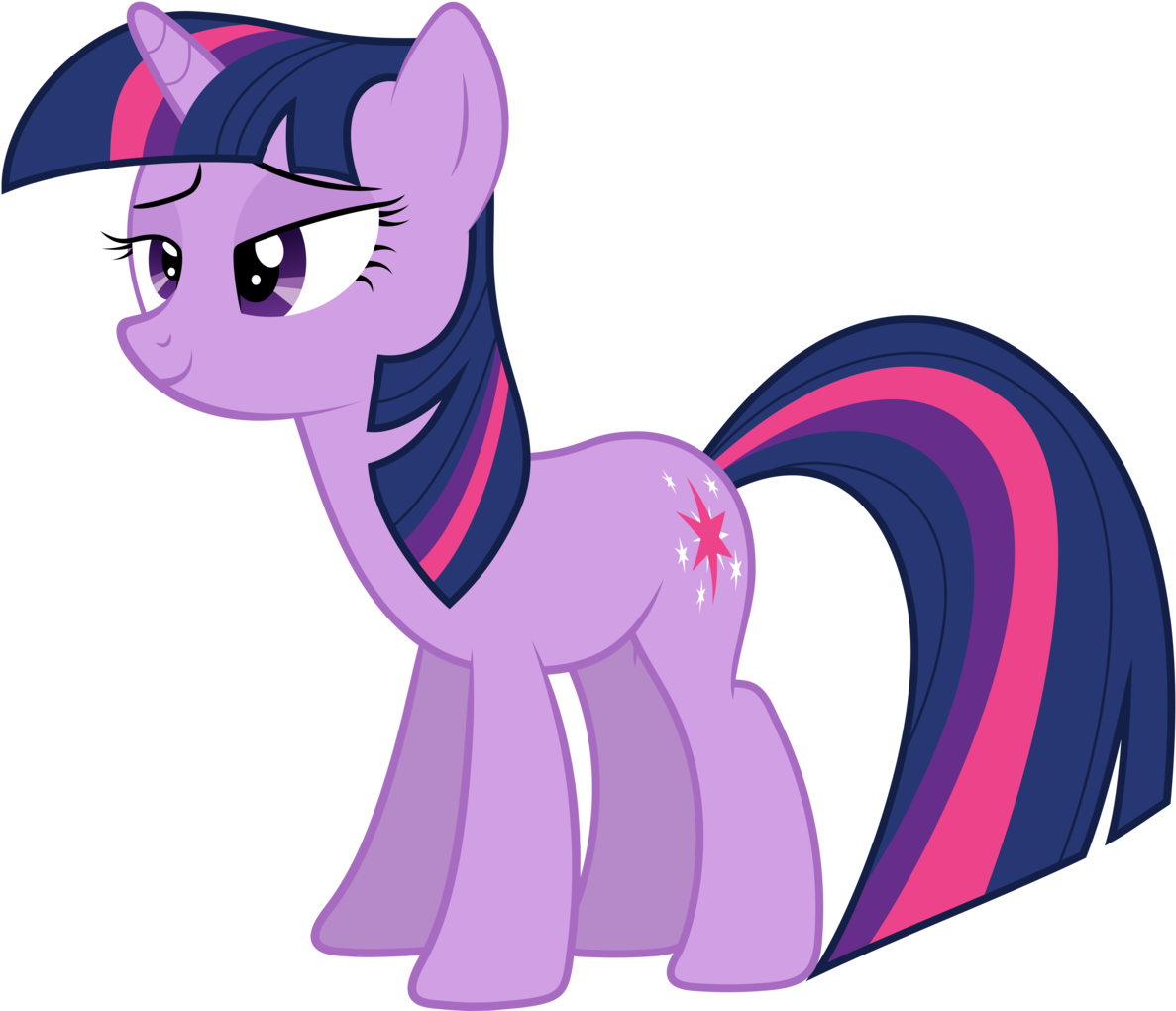 Unicorn Vector Sparkle - Twilight Sparkle Angry Png (1207x1024), Png Download