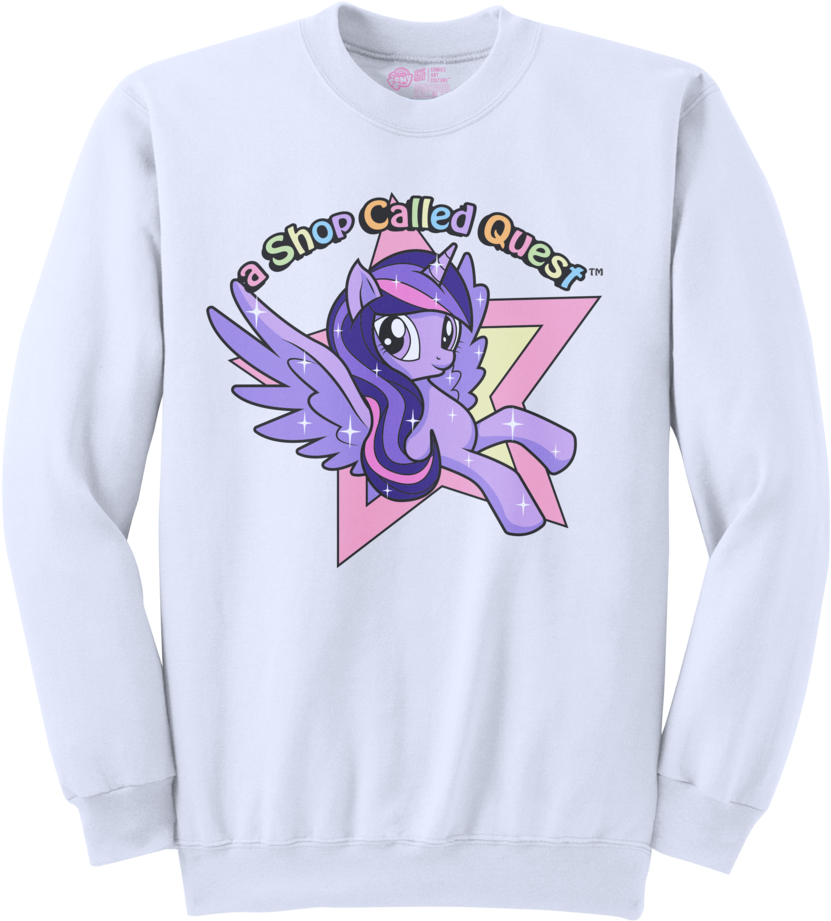 Twilight Sparkle X Ascq - Sweatshirt (1024x966), Png Download