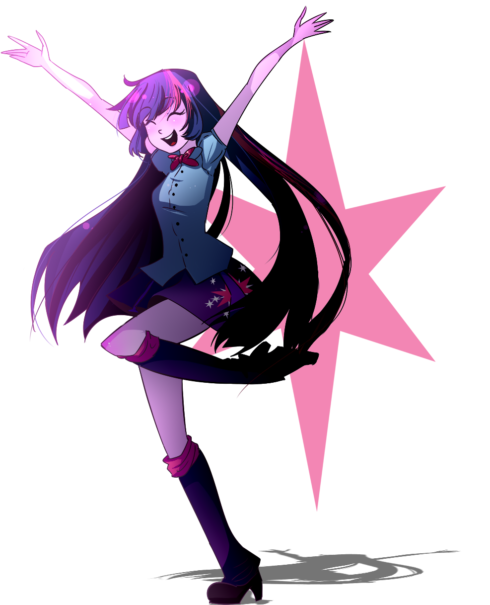 Twilight Sparkle Equestria Girls By Confusingart - Eqg Twilight Sparkle Fanart (1024x1280), Png Download