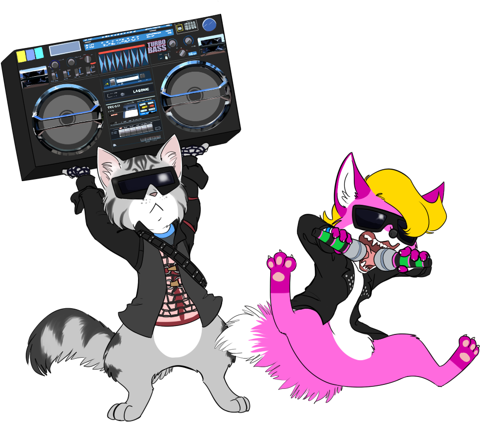 Boombox - Animation (1070x953), Png Download