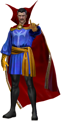 Doctor Strange Playstation - Doctor Strange Marvel Character (300x420), Png Download