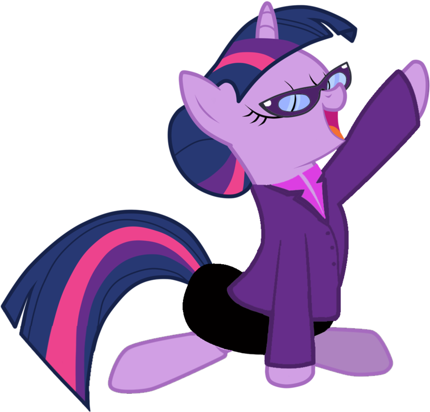 File 142064330581 - Twilight Sparkle Professor (900x862), Png Download
