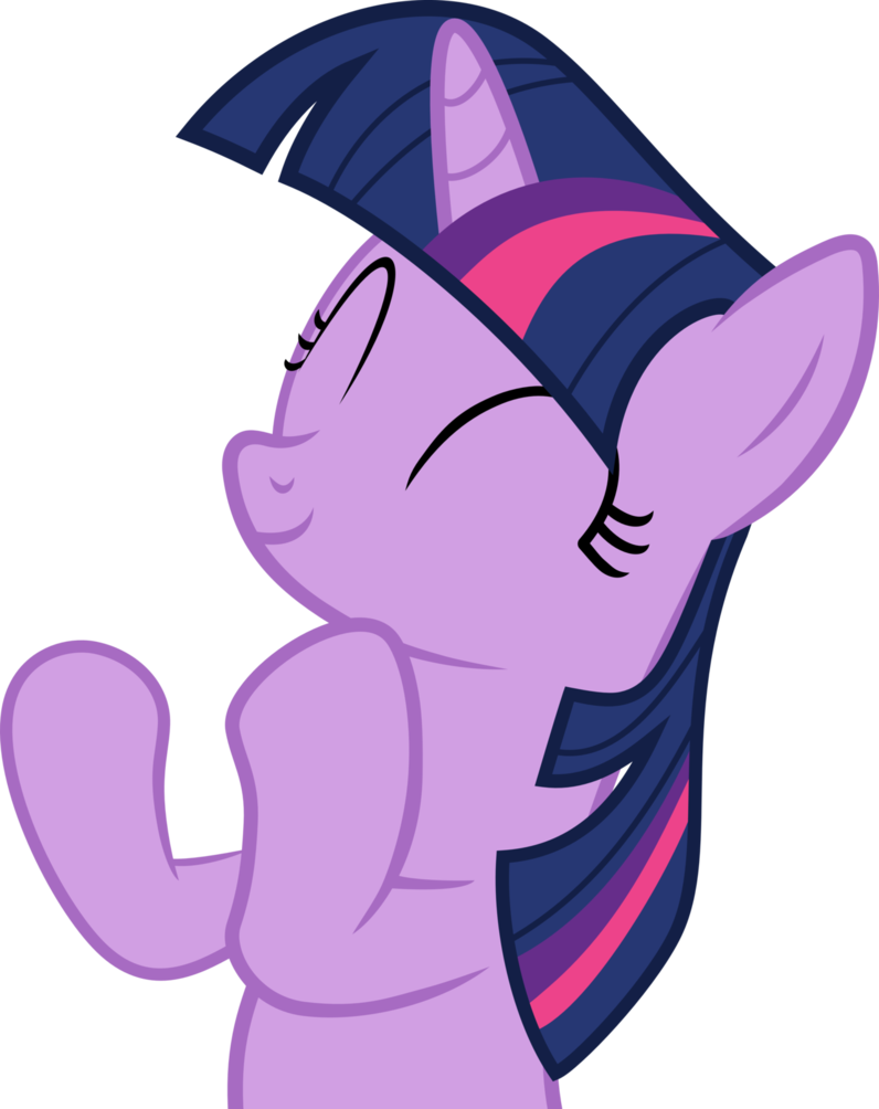 Twilight Sparkle Clapping Clipart - Twilight Sparkle Gif Book (796x1004), Png Download