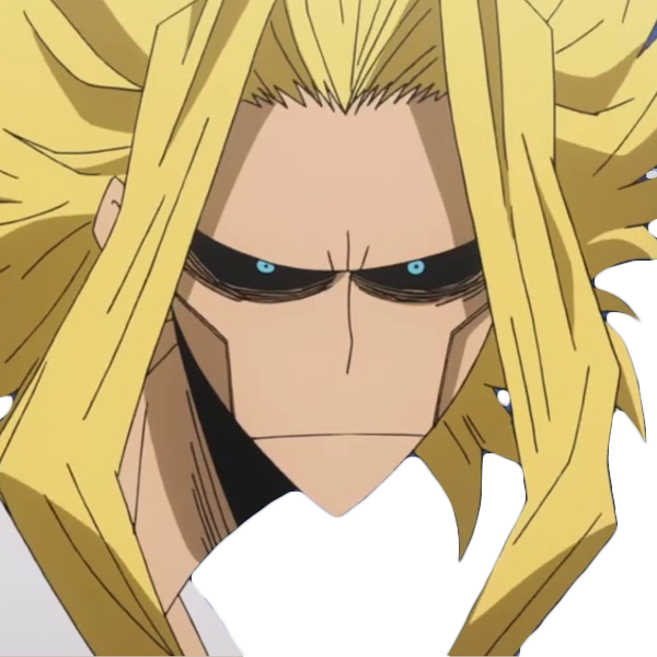 Team Info - All Might (600x600), Png Download