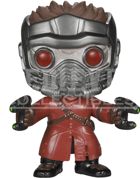 Guardians Of The Galaxy Star Lord Pop Figure - Funko Pop Marvel Star Lord (599x599), Png Download