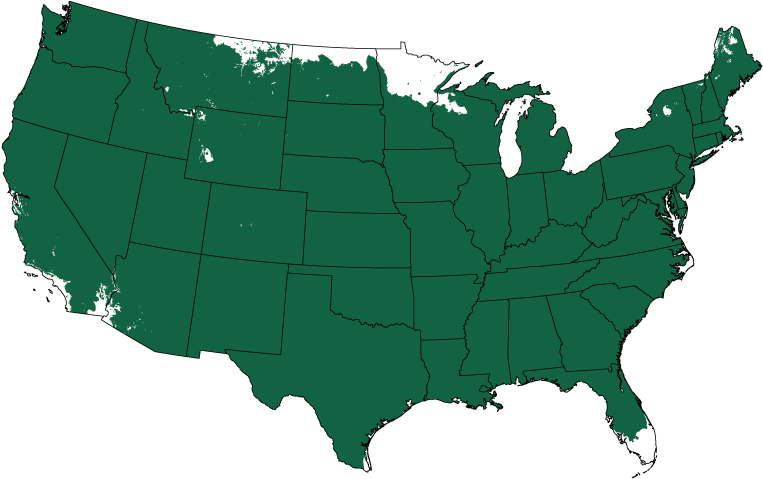 River Birch - Sedalia On A Map (800x510), Png Download