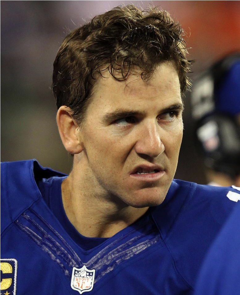Eli Manning Lookalike Arrested For Throwing Live Alligator - Eli Manning Weird Face (1453x968), Png Download