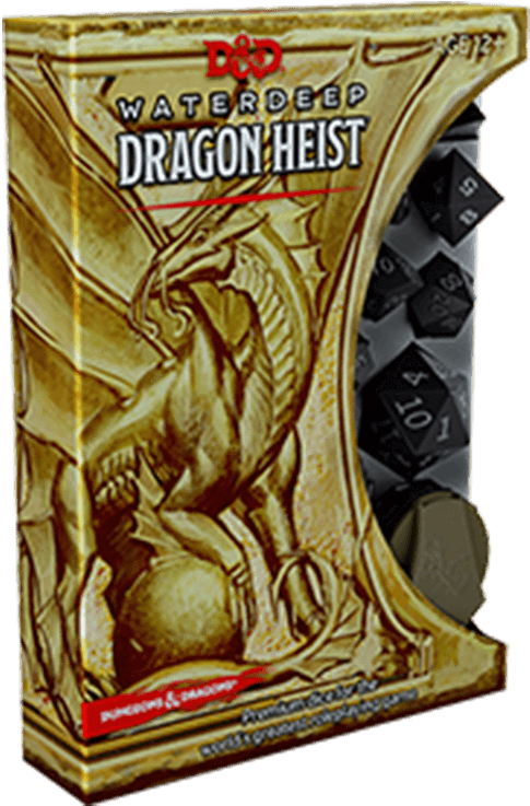Dungeons & Dragons - Waterdeep Dragon Heist Dice (800x800), Png Download
