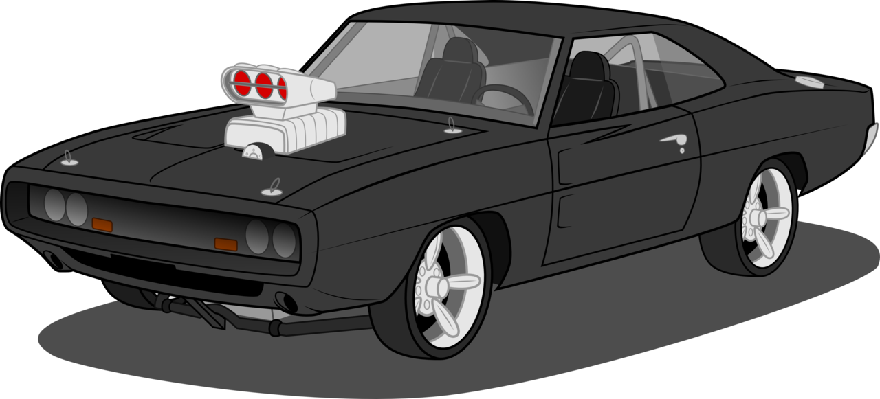 Dodge Charger, - Challenger Daytona (1280x581), Png Download