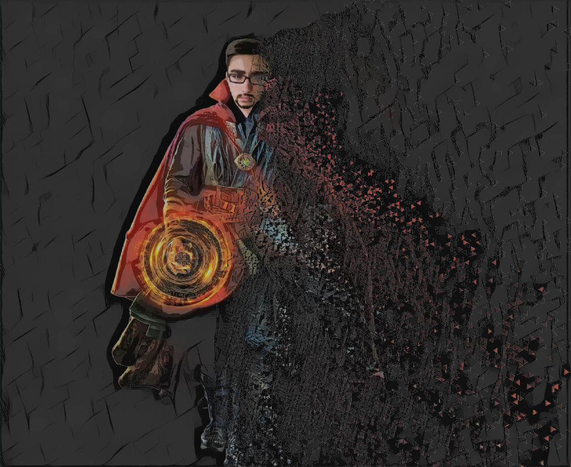 Strange Avengers Avengersinfinitywar Mystique - Darkness (1128x924), Png Download