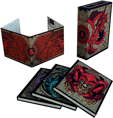 Dungeons Dragons Special Edition Collection - D&d Core Rules Gift Set Limited Edition (400x421), Png Download