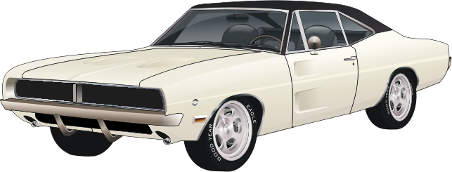 Dodge Charger Rt 5 With 1969 Dodge Charger Png - Dodge Charger (643x245), Png Download
