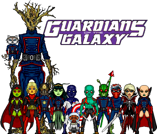 Mantis Png Marvel - Guardians The Galaxy Quasar Marvel (531x486), Png Download
