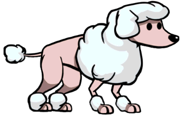 Poodle - Fallout Shelter Poodle (400x300), Png Download