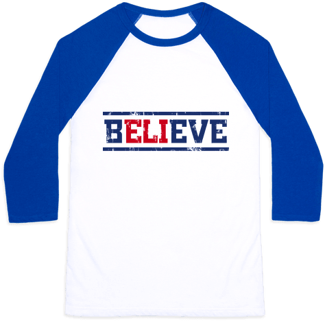 Believe In Eli Baseball Tee - Training To Be The Next Keyblade Master (484x484), Png Download