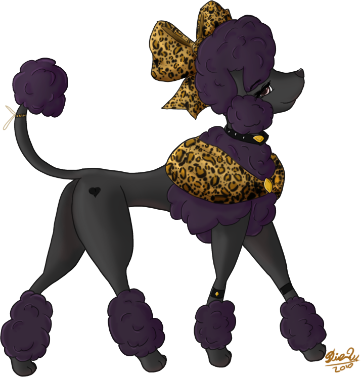 Dessert 3 - Poodle (714x746), Png Download