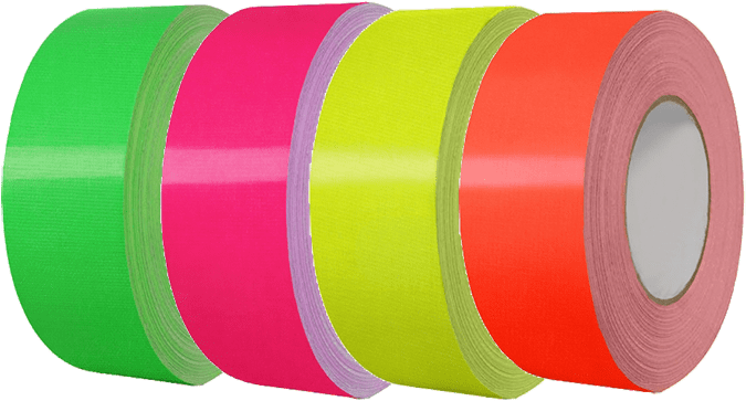 Fluorescent Colors Duct Tape - Duct Tape (731x731), Png Download