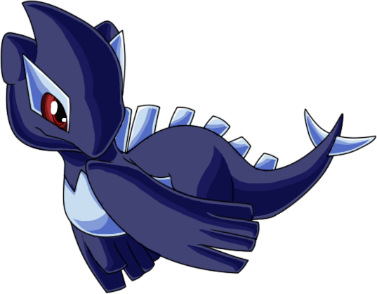 Baby Shadow Lugia (537x418), Png Download