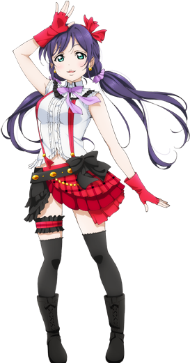 Toujou Nozomi Character Profile - Love Live Nozomi Costume (282x520), Png Download