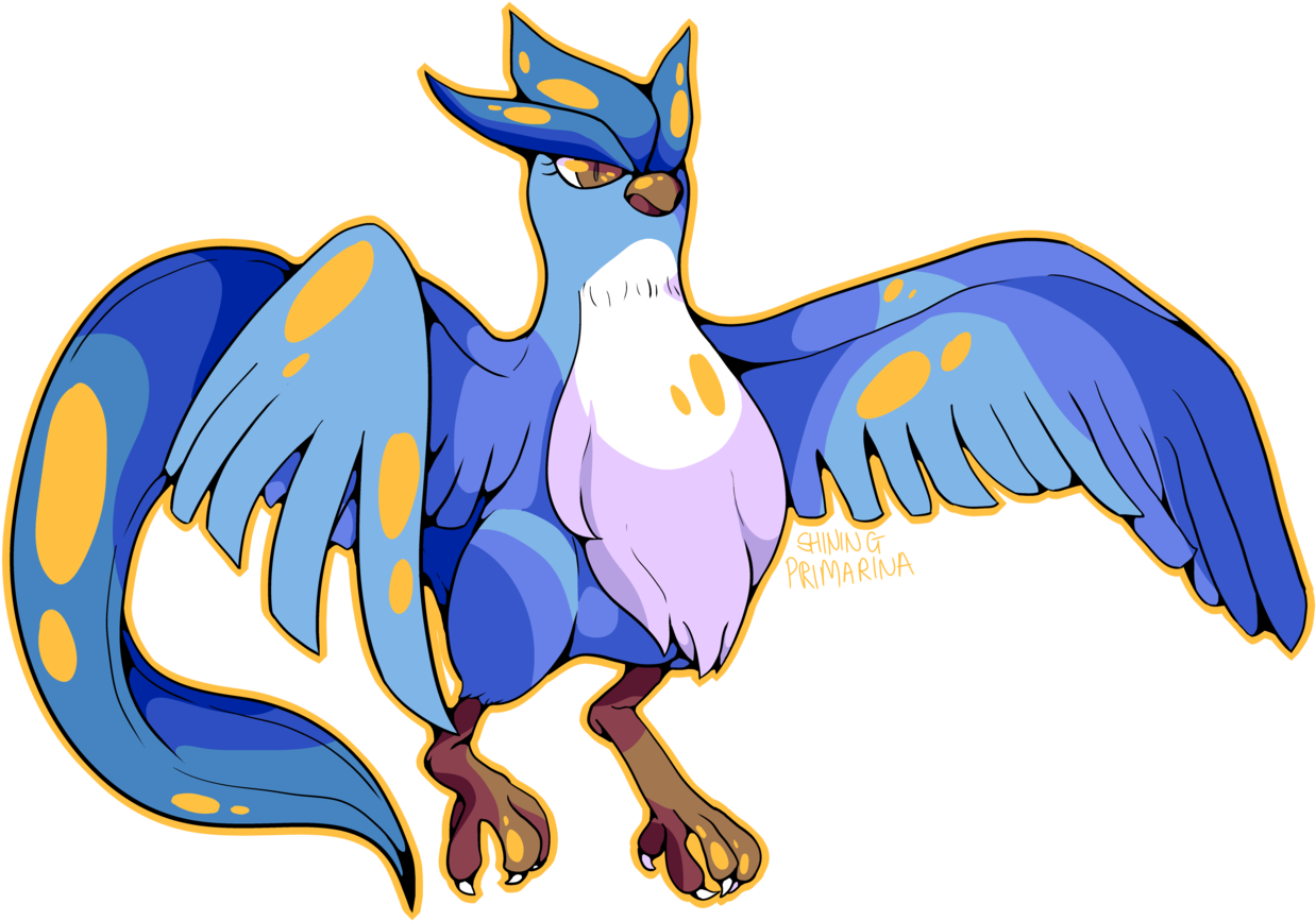 Big Birb - Illustration (500x351), Png Download