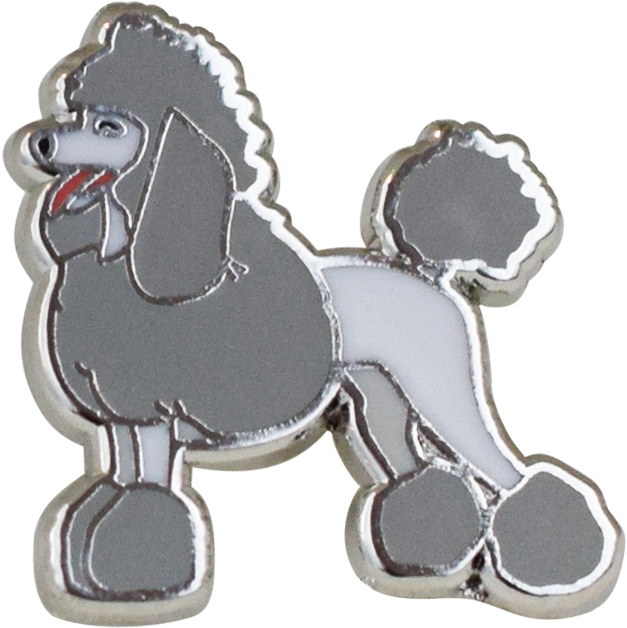 Poodle Emoji Pin - Poodle (710x710), Png Download