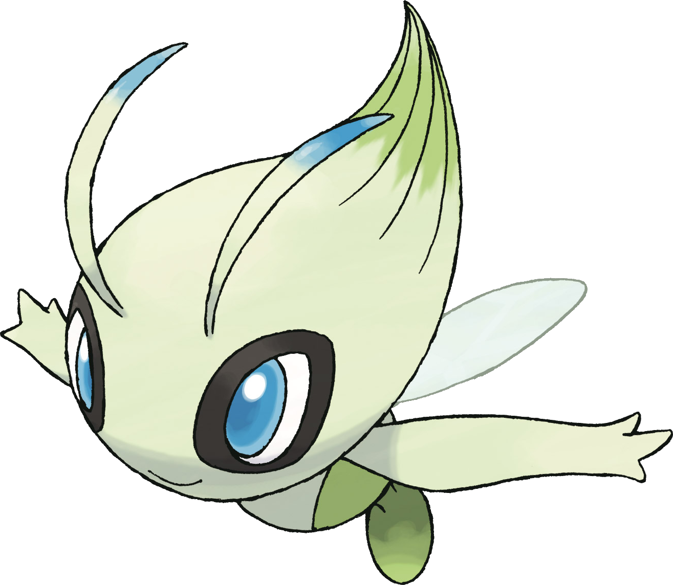 View 251celebi , - Pokemon Celebi (1080x940), Png Download