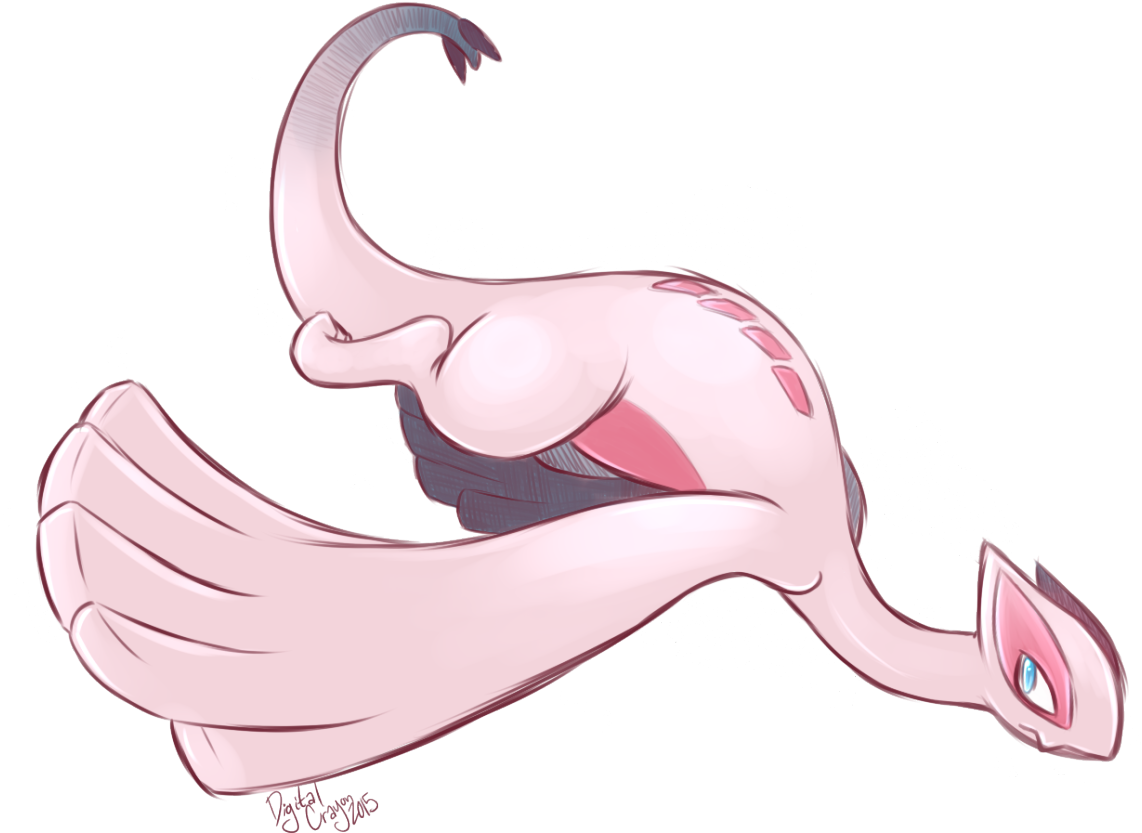 Pikachu Pink Mammal Vertebrate Water Bird Nose Joint - Pokemon Shiny Lugia (1280x926), Png Download
